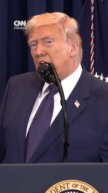 Trump Sebut Perang Selesai jika Iran Kehabisan Senjata