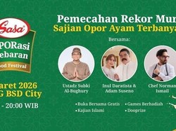 Sasa Ajak Masyarakat Nikmati Opor Ayam di OPORasi Lebaran Food Festival