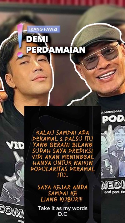 Video: Deddy Corbuzier Peringati 2 Peramal yang Prediksi Kepergian Vidi