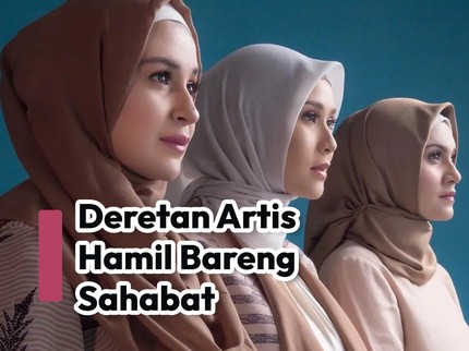 Deretan Artis Hamil Bareng Sahabat