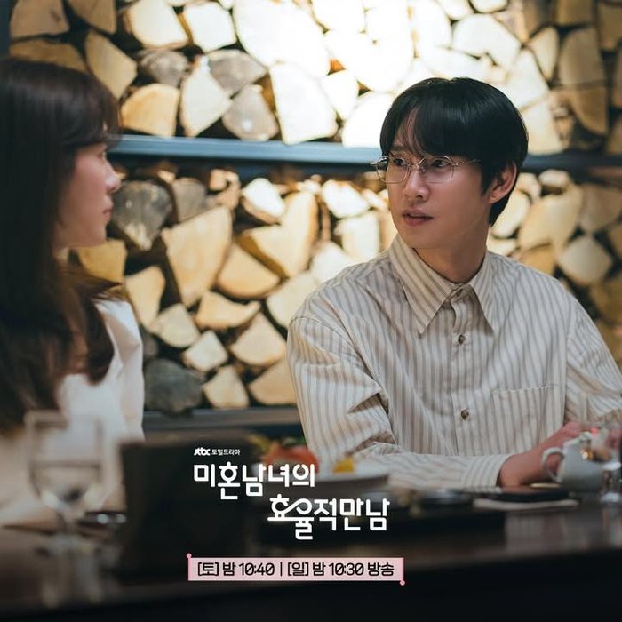 Han Ji Min dan Park Sung Hoon saat membintangi The Practical Guide to Love