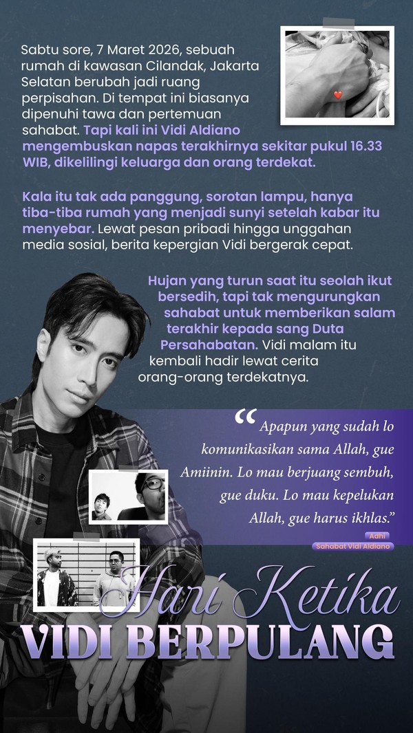 Pelukannya Sementara, Vidi Aldiano Selamanya 