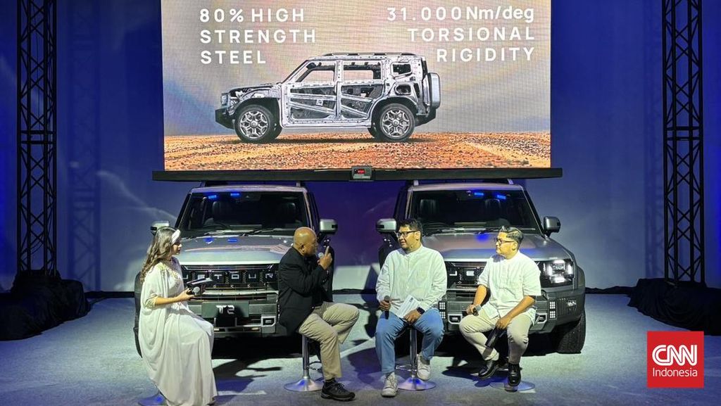 Jetour T2 Mampu Menahan Beban hingga 350 Kg