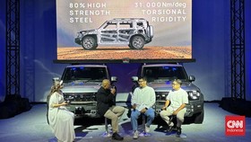 Jetour T2 Mampu Menahan Beban hingga 350 Kg