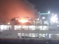 Nasib Penumpang Kapal Portlink VII Usai Terbakar di Pelabuhan Banyuwangi