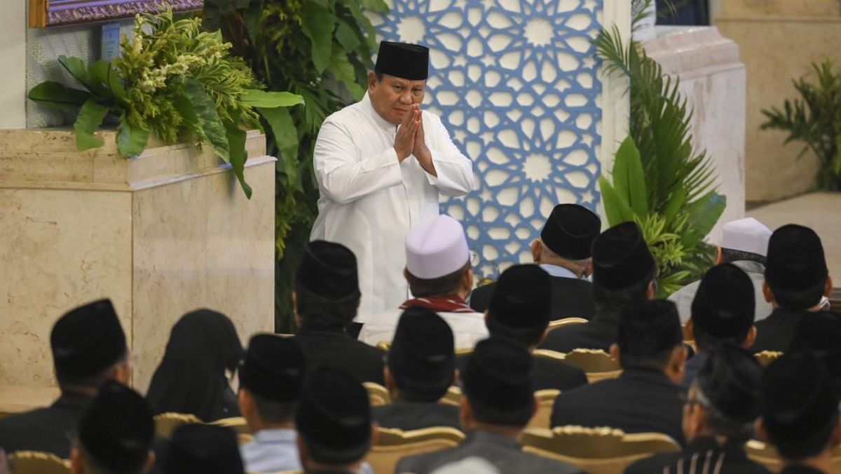 Foto: Presiden Prabowo Gelar Nuzulul Qur'an Di Istana Negara