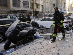 Video: Detik-detik Rudal Israel Hantam Gedung di Beirut Lebanon!