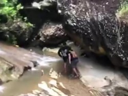 Viral Sejoli Mesum Siang Bolong Saat Ramadan di Coban Kromo Tulungagung