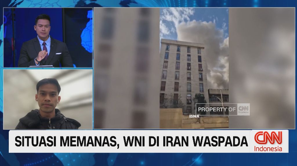 VIDEO: Situasi Memanas, WNI di Iran Waspada