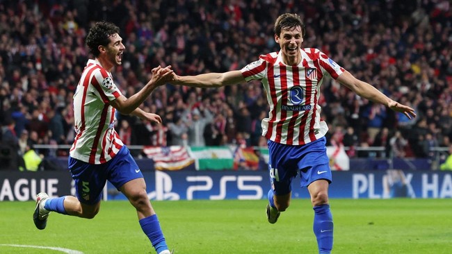 Bayern Munchen dan Atletico Madrid berpesta gol pada leg pertama babak 16 besar Liga Champions pada Rabu (11/3) dini hari WIB.