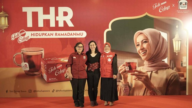 Teh Celup Sosro luncurkan program THR 2026, berbagi hidangan berbuka puasa di 26 kota, Melibatkan 2.000 ibu relawan, program ini perkuat kebersamaan di Ramadan.