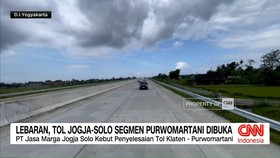 VIDEO: Lebaran, Tol Jogja-Solo Segmen Purwomartani Dibuka