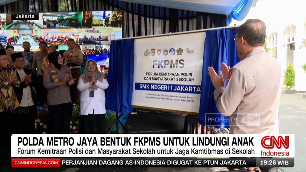 VIDEO: Polda Metro Jaya Bentuk FKPMS untuk Lindungi Anak