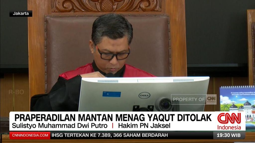 VIDEO: Praperadilan Eks Menag Yaqut Ditolak Hakim PN Jakarta Selatan