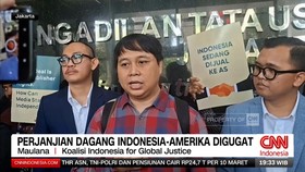 VIDEO: Perjanjian Dagang Indonesia-Amerika Digugat ke PTUN Jakarta
