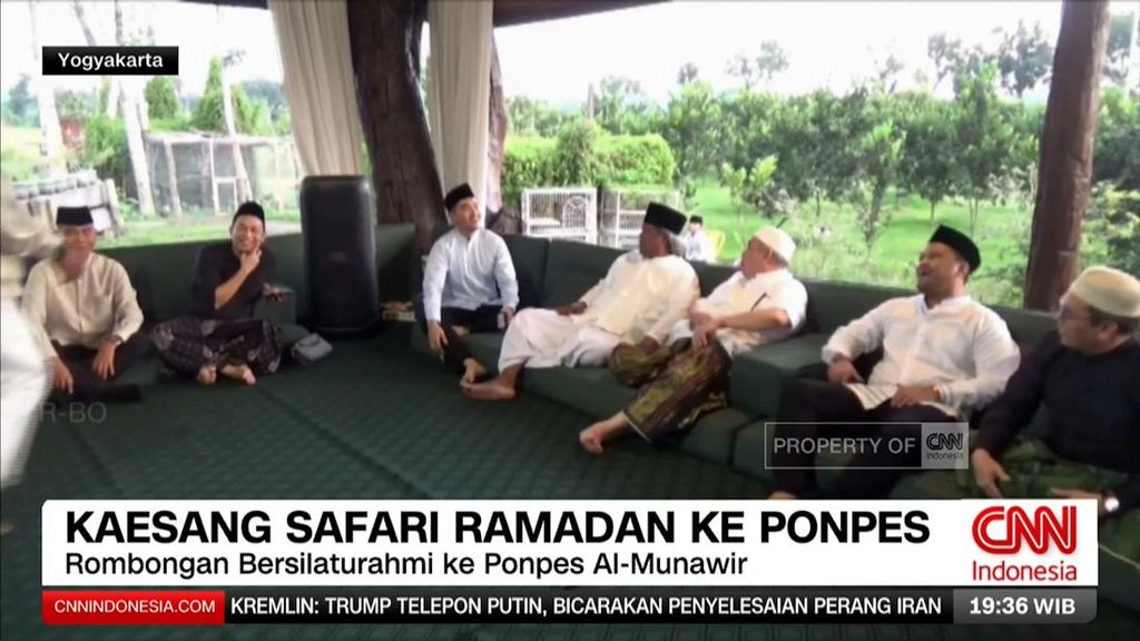 VIDEO: Safari Ramadan Kaesang Pangarep ke Ponpes di DIY
