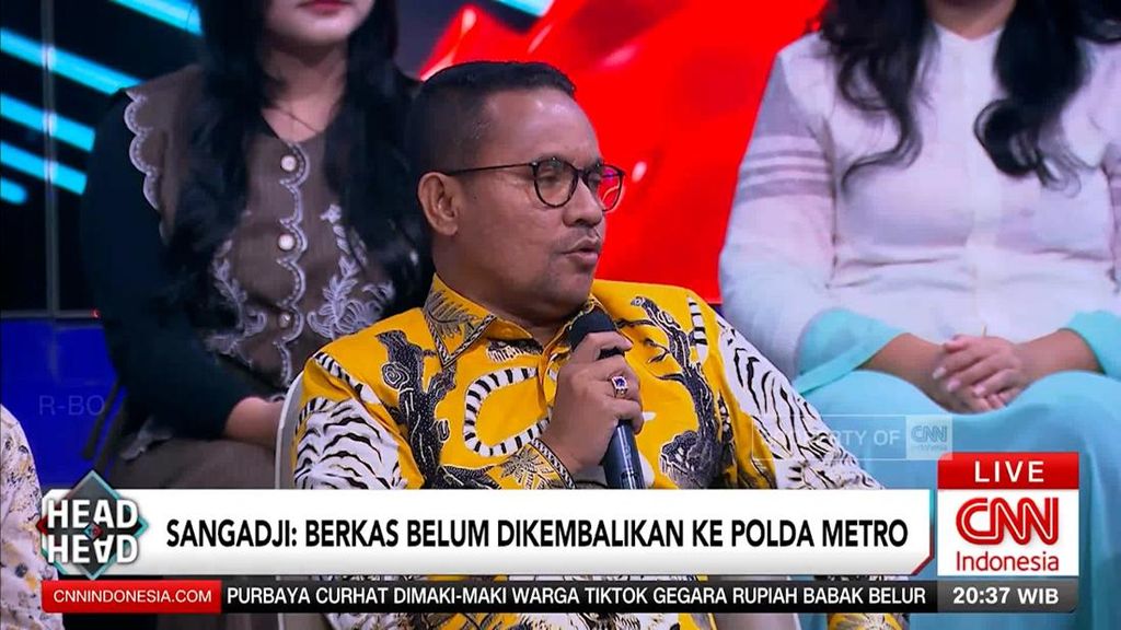 VIDEO: Sangadji: Kasus yang Libatkan Roy Suryo Cs Sudah Gugur