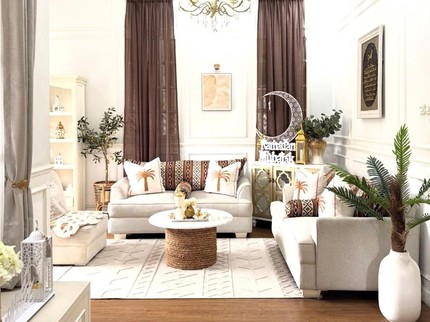 5 Potret Dekorasi Ramadhan Rumah Natalie Sarah, Hangat dan Elegan