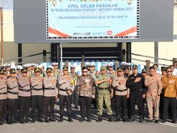 Polres Kediri Kerahkan 536 Personel untuk Mudik Lebaran dan Nyepi