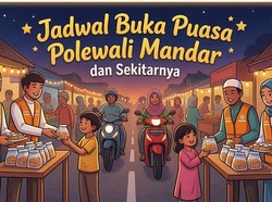 Jadwal Buka Puasa Hari Ini Jumat, 13 Maret 2026 Polewali Mandar dan Sekitarnya