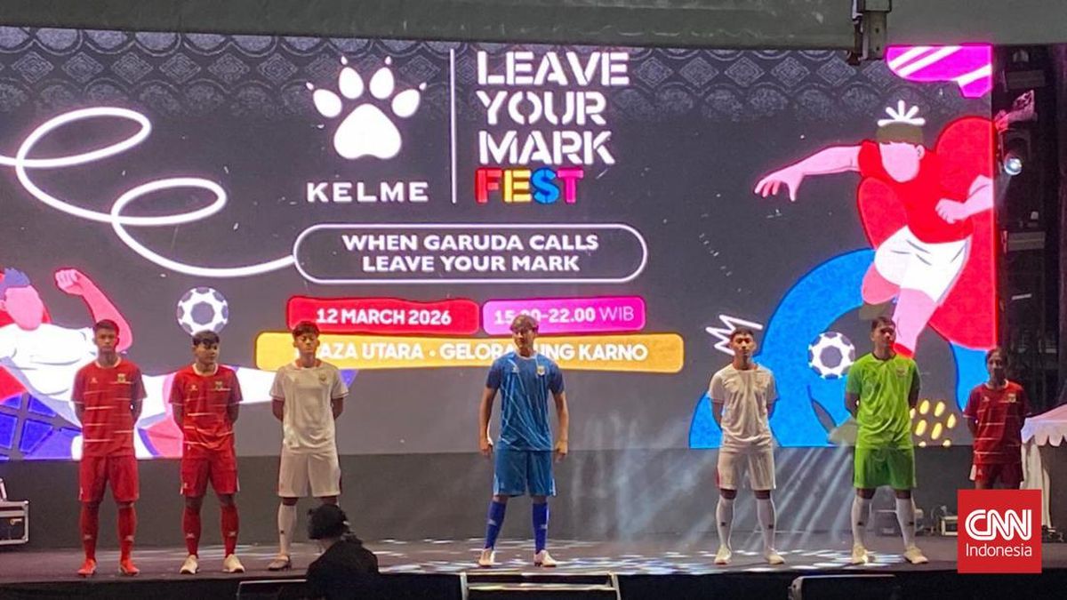 Jersey Baru Timnas Indonesia Resmi Dirilis