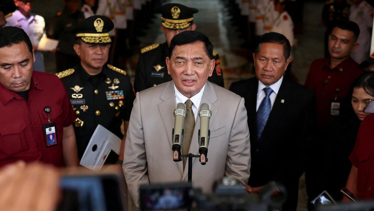 Menhan Umumkan Kapal Induk Garibaldi Tiba di Indonesia Tahun Ini