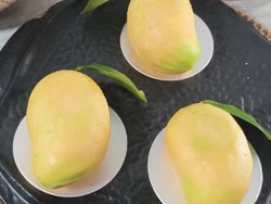 Resep Mooochii Mango Mousse yang Cantik Mirip Buah Aslinya
