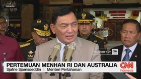 VIDEO: Pertemuan Menhan RI dan Australia