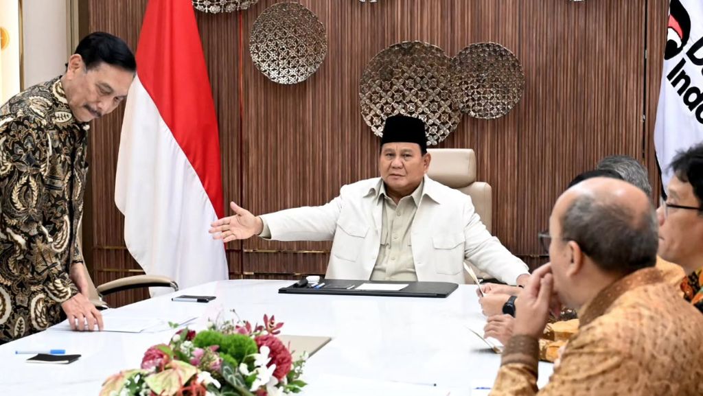 Prabowo Rapat Bareng  Luhut-Chatib Basri Siang Ini, Bahas Apa?
