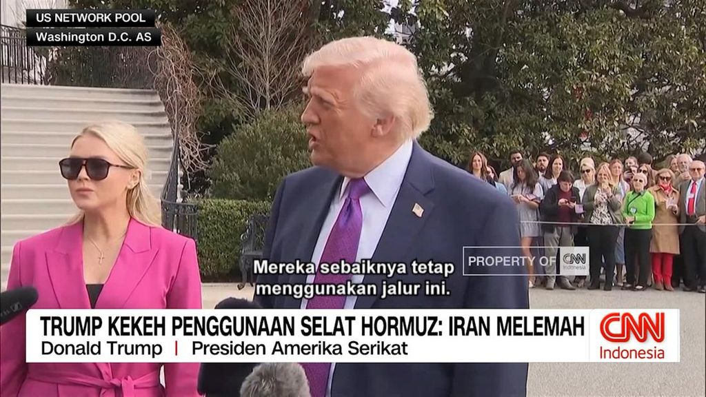 VIDEO: Trump Sesumbar Sudah Lumpuhkan Militer Iran