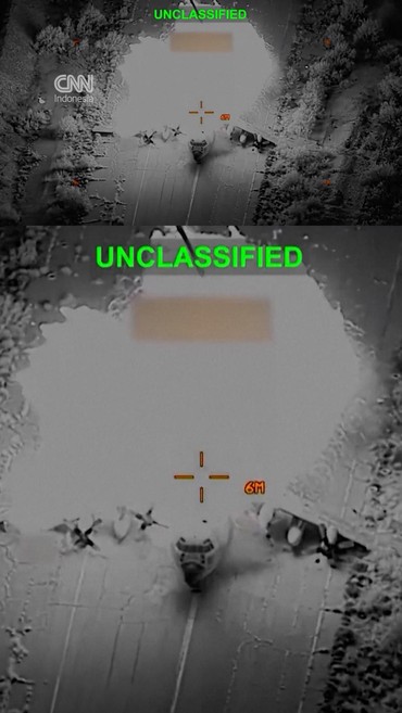 Detik-detik Serangan AS Hancurkan 3 Pesawat Militer Iran