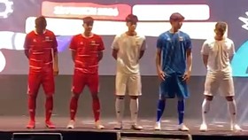 Timnas Indonesia Pamer Jersey Baru