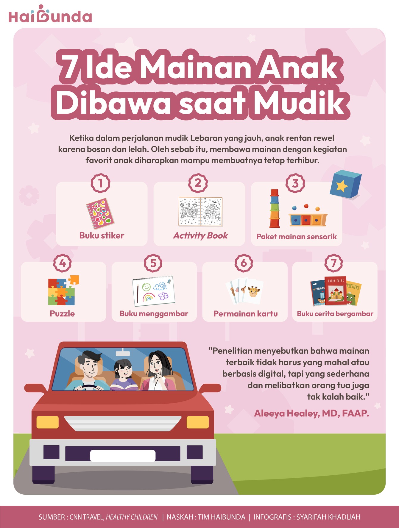7 Ide Mainan Anak Dibawa saat Perjalanan Mudik Lebaran
