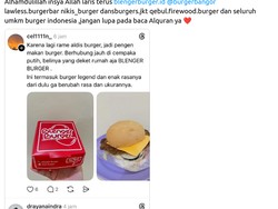 Promosi Aldis Burger, Aldi Taher Justru Puji Burger Kompetitor!