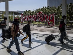 Erupsi Gunung Anak Krakatau, 11 Penerbangan Bandara Ahmad Yani Dibatalkan