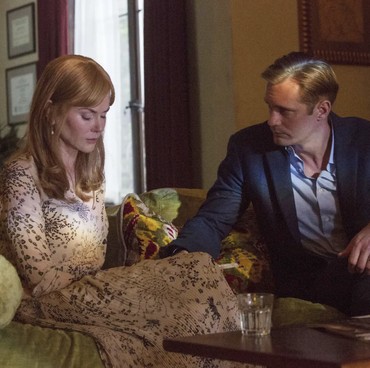 Nicole Kidman Ngeluh Alexander Skarsgard Bau Mulut Saat Ciuman di Film 'Big Little Lies'