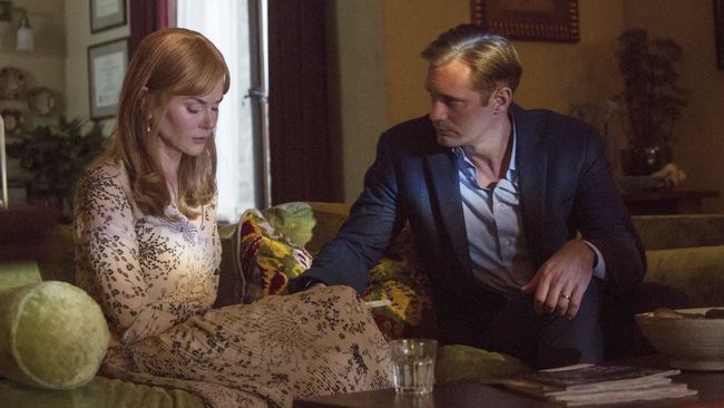 Nicole Kidman Ngeluh Alexander Skarsgard Bau Mulut Saat Ciuman di Film Big Little Lies