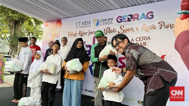 CT Arsa Foundation berikan ribuan bantuan kepada masyarakat prasejahtera sepanjang Ramadhan 2026 melalui program GEBRAG Ramadhan.