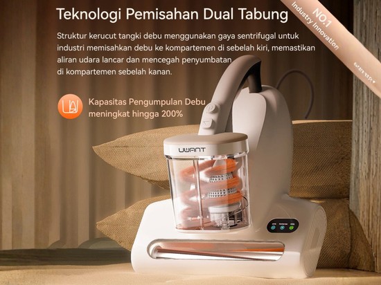 Kasur Lebih Bersih, Tidur Lebih Nyenyak. Atasi Tungau Debu dengan UWANT M600 Dust Mite 15Kpa Detektor Tungau Debu!