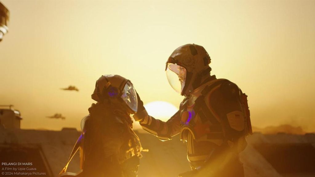 Cerita Sutradara 5,5 Tahun 'Bangun' Planet Merah demi Pelangi di Mars