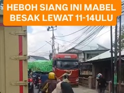 Truk Kontainer Nyasar di Musi IV, Dishub Palembang Desak Pemasangan Portal