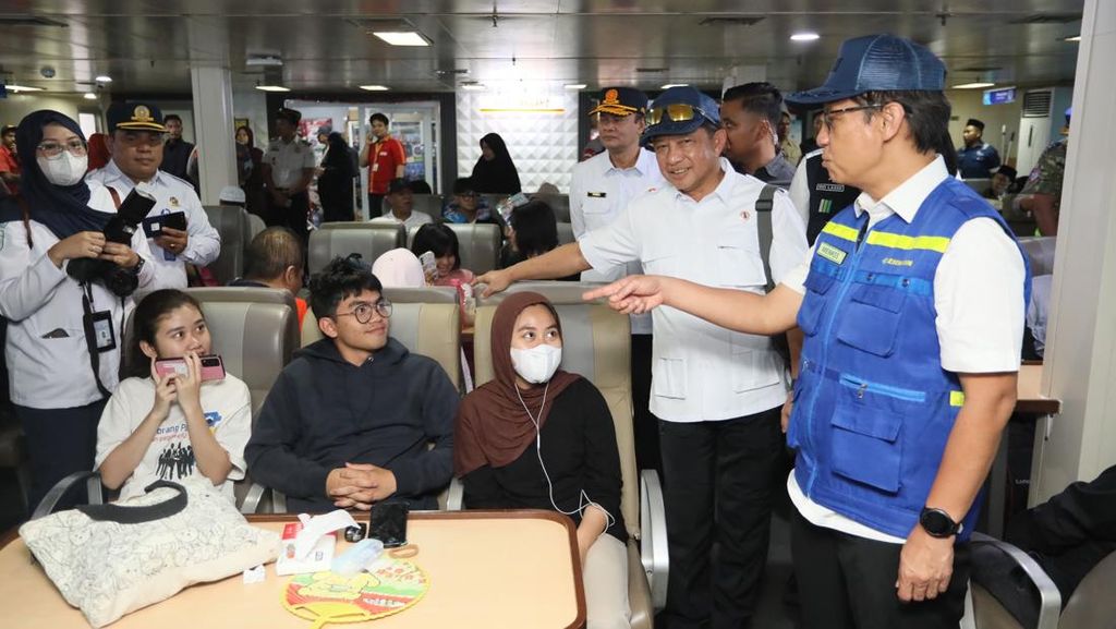 Mendagri Pastikan Kesiapan Arus Mudik Lebaran 2026 di Pelabuhan Merak