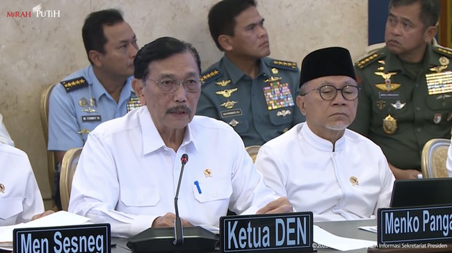 Lapor ke Prabowo, Luhut: Ekonomi RI 3 Bulan ke Depan Aman dan Terjaga
