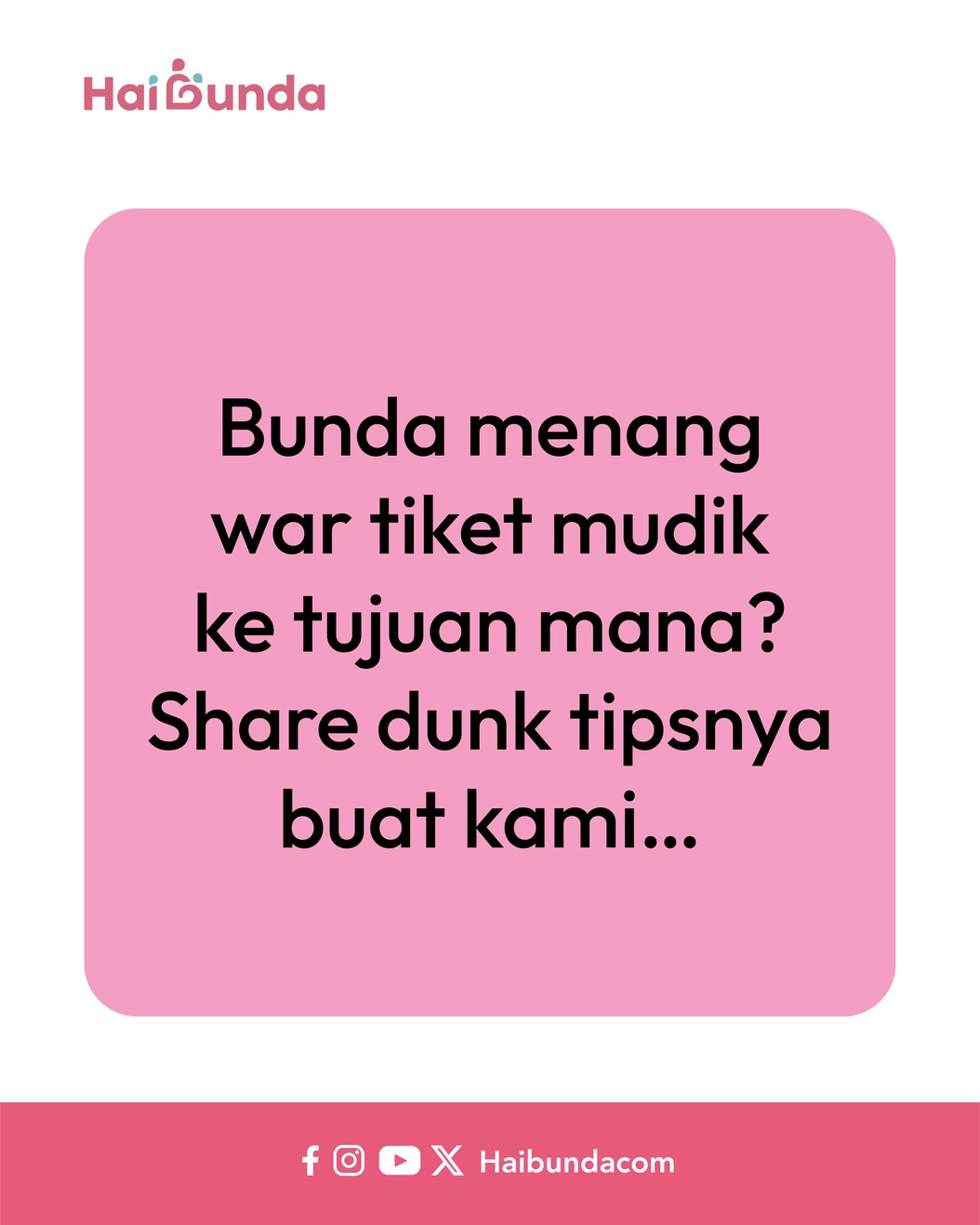 Komik War Tiket Lebaran