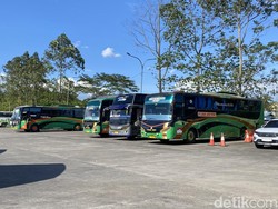 Geliat Arus Mudik di Kota Sukabumi Lesu, Penumpang Bus Turun Drastis