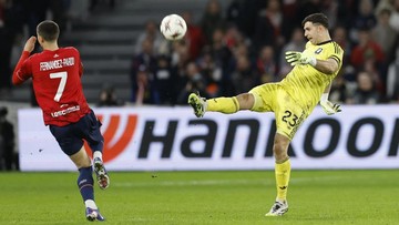 Berita Olahraga Terkini CNN Sport : Hasil Liga Europa: Verdonk Tak Main, Lille Kalah