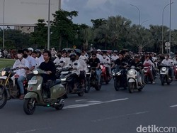 Remaja Konvoi Geber Motor-Kuasai Jalan di Kawasan CPI Makassar Bikin Resah
