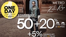Jangan Lewatkan! METRO Festive Raya 'One Day Special' Kembali Digelar