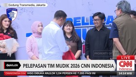 Tim Go Mudik 2026 CNNIndonesia Resmi Diberangkatkan
