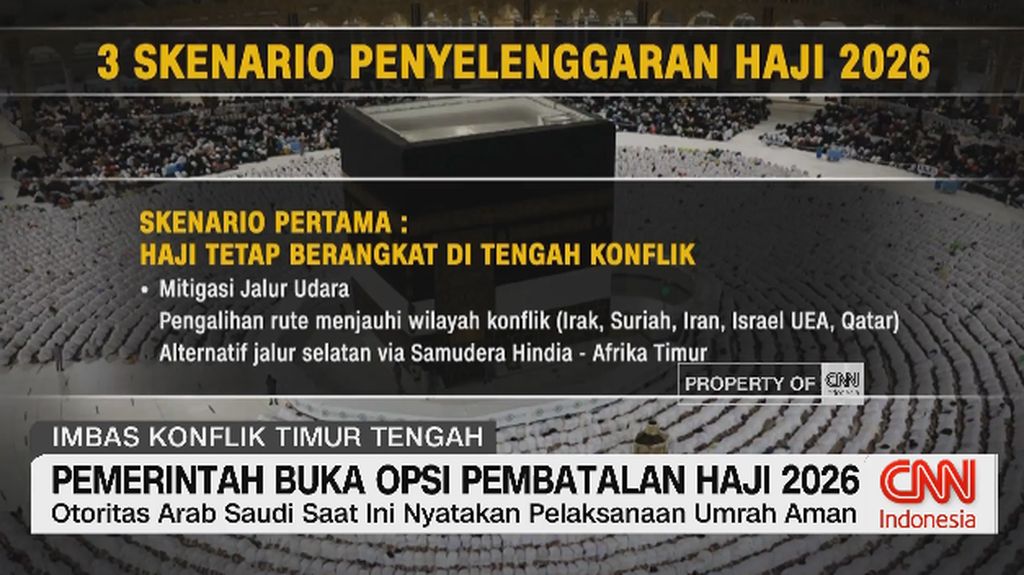 VIDEO: Pemerintah Buka Opsi Pembatalan Haji 2026